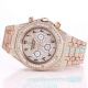 Copy Swiss Audemars Piguet Royal Oak Rose Gold Diamond Watch 15400 (4)_th.jpg